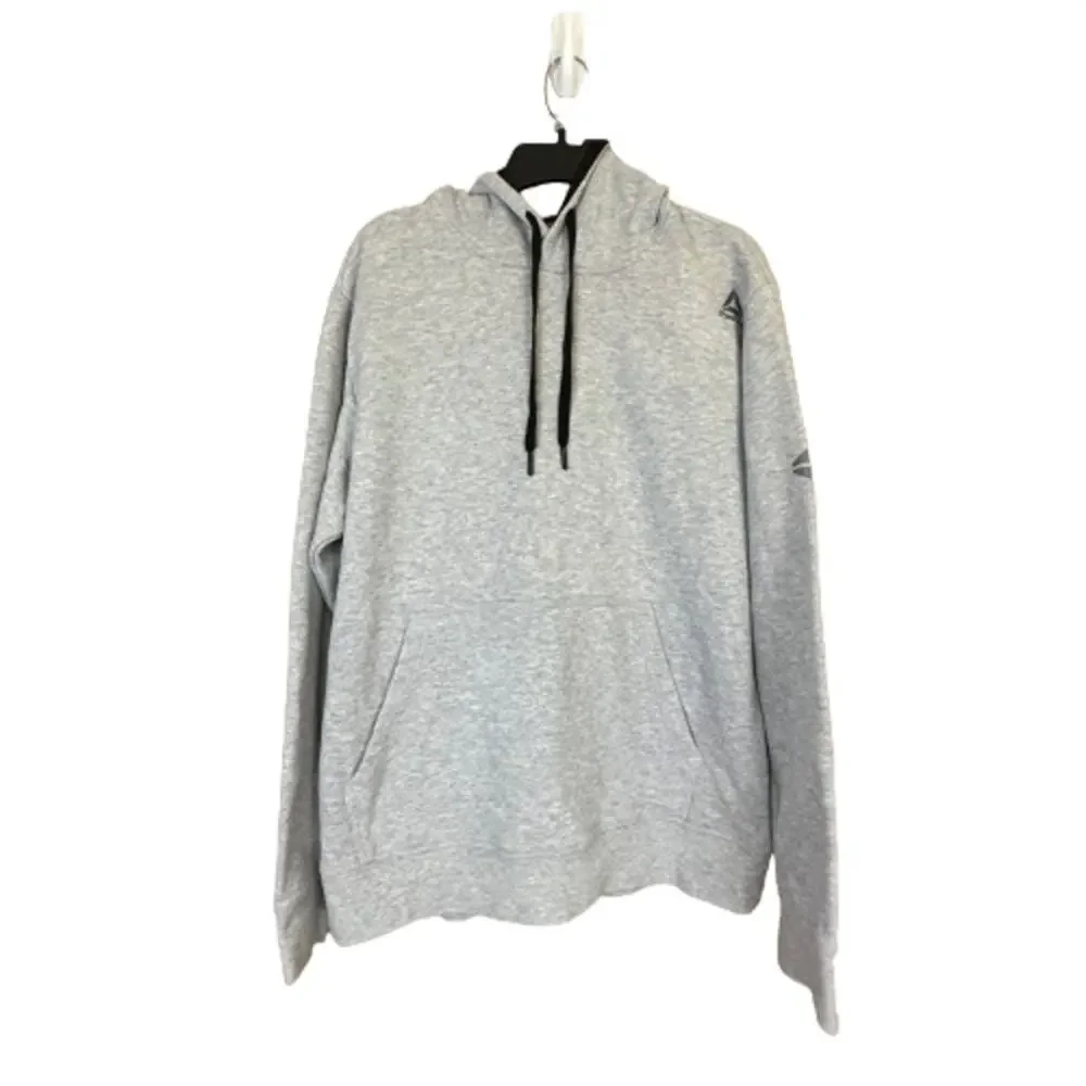 Reebok Men's Long Sleeve Training Grey Hoodie - Size‎ L
